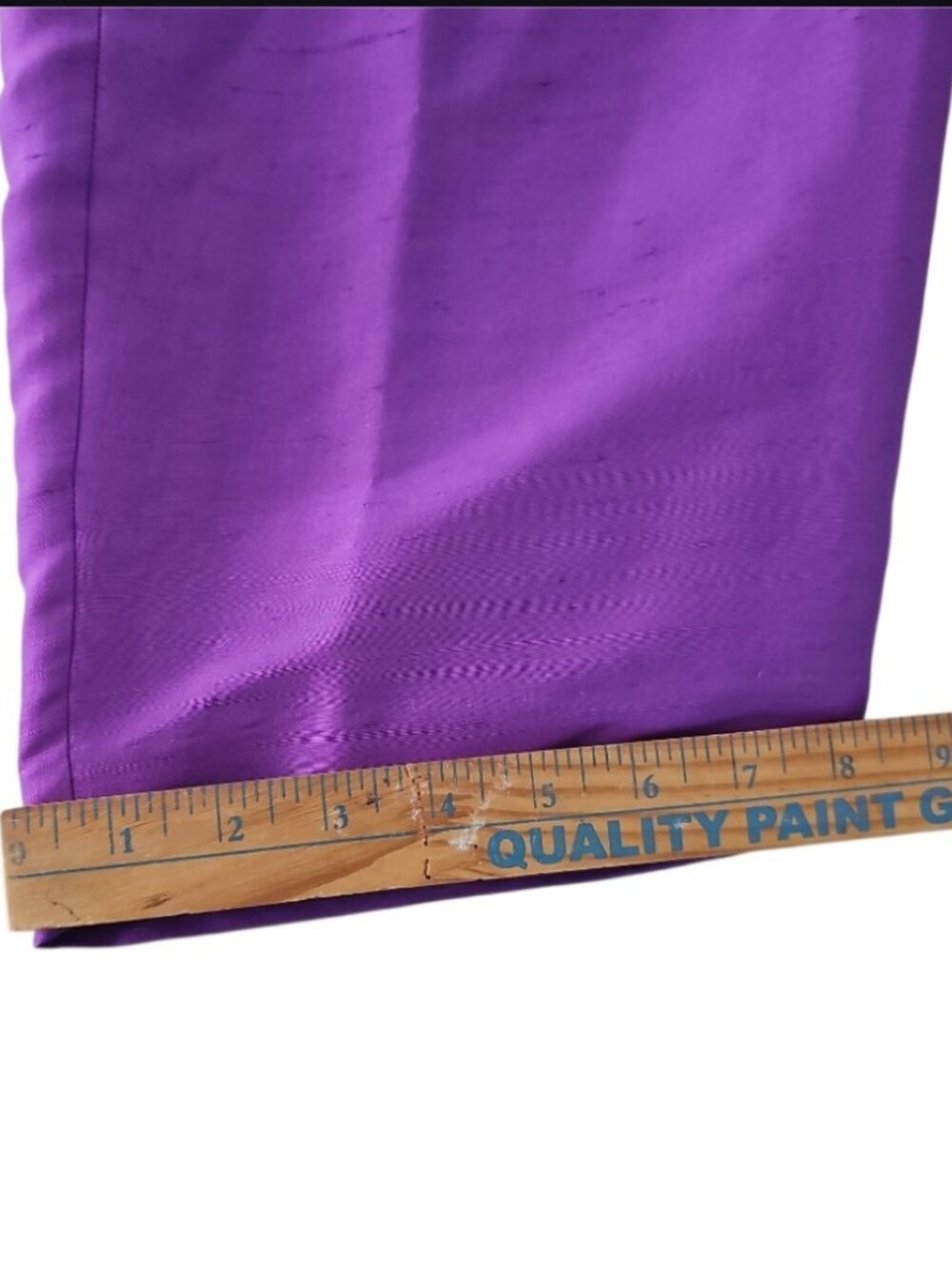 NWT Worthington 100% Washable Silk Pants Lined Women’s 22W Purple Career Luxury - Picture 14 of 16